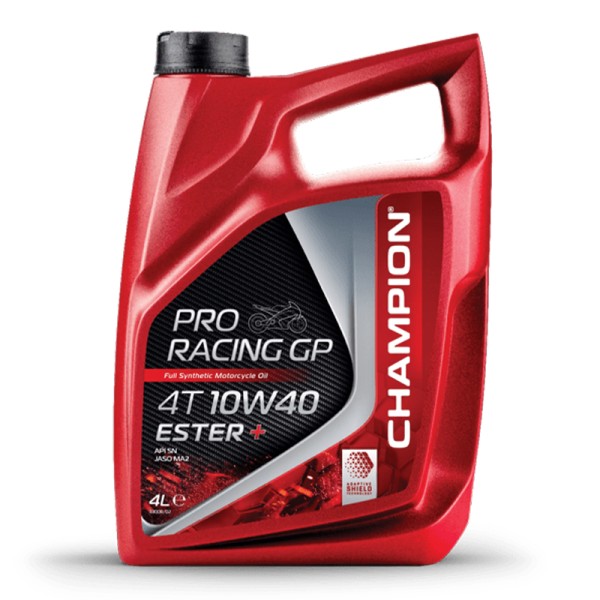 CAMPEÓN® Proracing GP 4T 10W-40 ESTER + Aceite de motor totalmente sintético - 4 litros BMW F 650 CS Scarver (