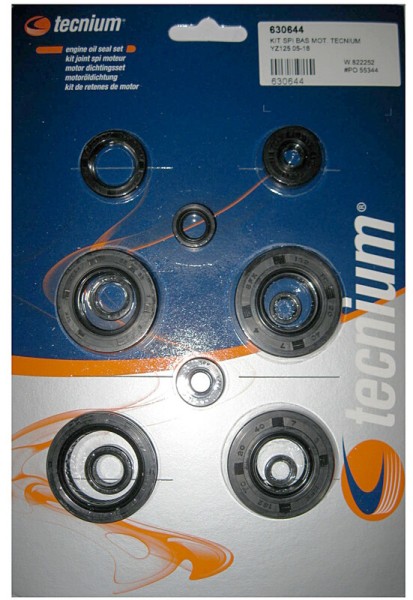 Juego de retenes de aceite de motor Tecnium