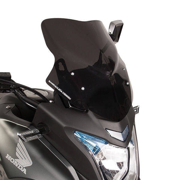 Barracuda Windschild Aerosport Plexiglas für Honda CB500X 2014 - 2015 / Honda CB500X 2016 - 2018