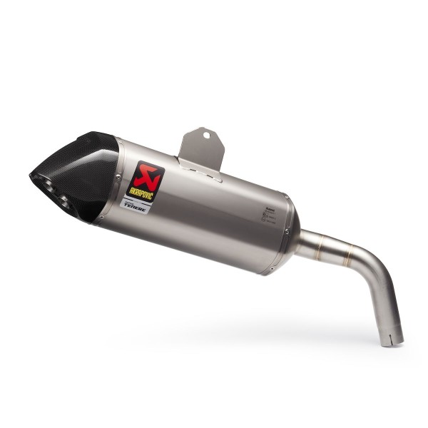 Silenciador Slip-on de titanio para XT1200Z Super Ténéré Akrapovic