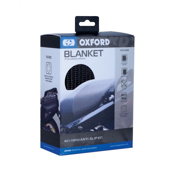 Funda de asiento Oxford negra
