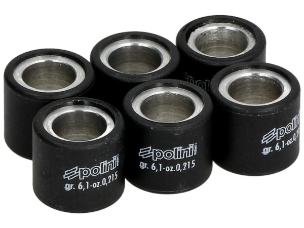 Juego de rodillos del variador Polini, 19x17 mm, 6,0 g, pieza: 6