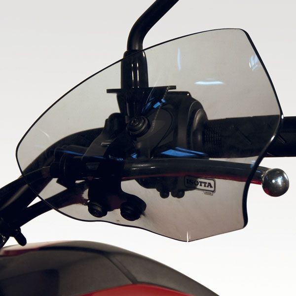 Protectores de manos para Honda NC 700 X (12-13) / NC 750 X (14-15), transparente, par