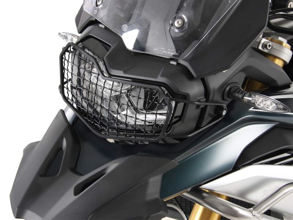 Protector de faros negro para BMW F 850 GS Hepco & Becker