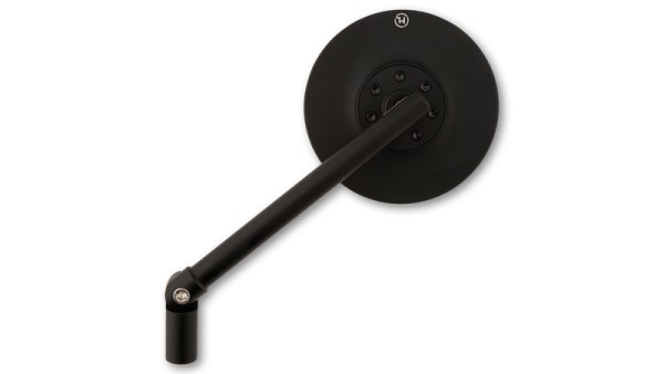 HIGHSIDER pro espejo manillar Conero Black Edition Negro (1ud.)