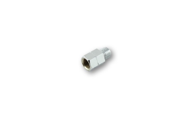 HIGHSIDER adaptador espejo smart cromado agujero M10 derecho a tornillo M10 izquierdo