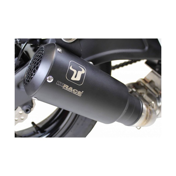 IXRACE MK2 silenciador trasero Suzuki GSX-S 1000 /Katana, acero inoxidable, homologado E, Euro5
