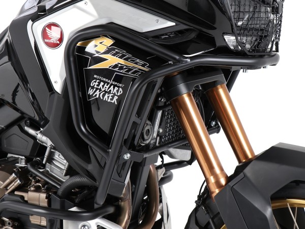 Protector de depósito negro para Honda CRF 1100 Africa Twin Adventure Sports (20-23)