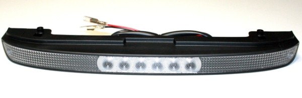 Luz de freno LED Shad, D0B40KL, negra, roja, homologada