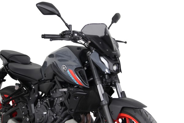 Parabrisas de competición MRA "NRN" gris humo para Yamaha MT-07 (21-24)