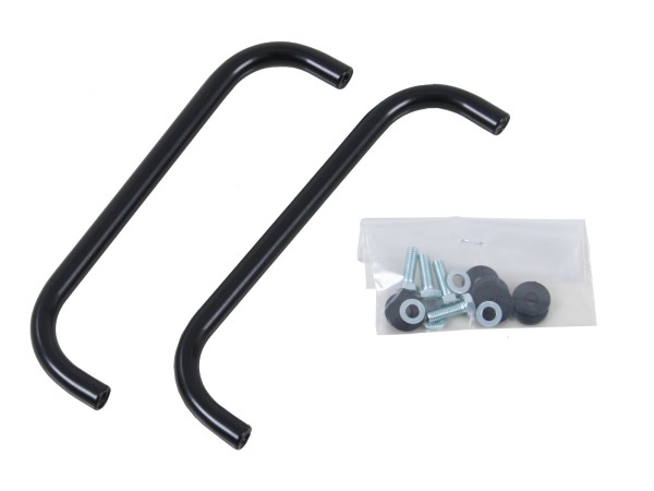 Barandilla negra para maleta lateral Xplorer 40 incl. material de fijación Hepco & Becker