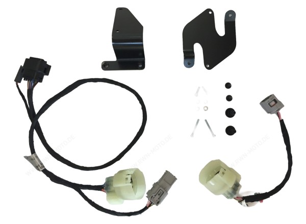 Kit de instalación de plataforma multimedia y antirrobo para MP3 HPE 300 /Sport (19-23)