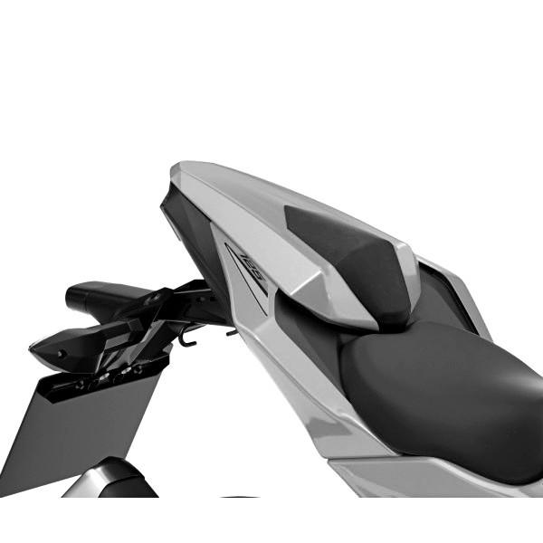 Funda de asiento del pasajero "Gris tormenta perla" (36S) para Kawasaki Ninja /Z 125