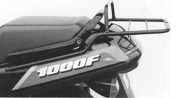 Portaequipajes superior tubular negro para Honda CBR 1000 F (89-92) Hepco & Becker