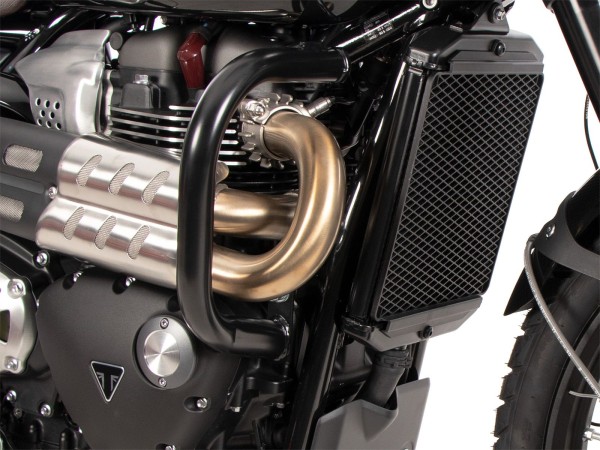 Protector de motor negro para Triumph Scrambler 1200 XE (24- ) Hepco & Becker