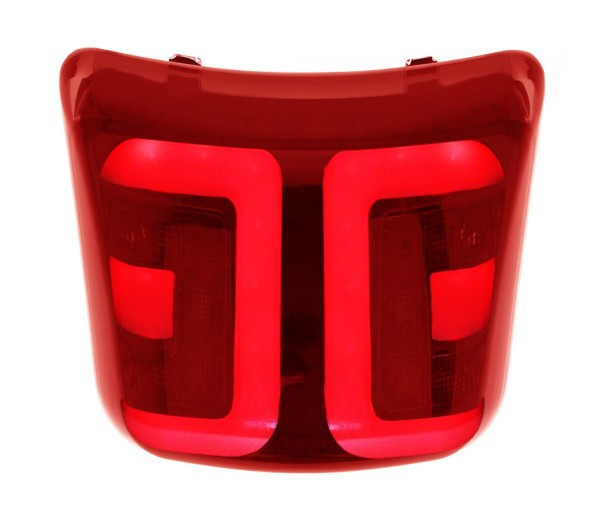 Luz trasera LED roja para Vespa GTS, GTS Super 125-300 cc