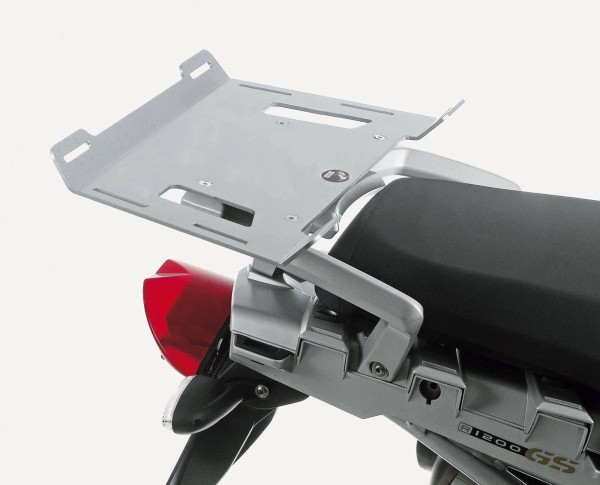 Extensión portaequipajes plata para BMW R 1200 GS (04-12) Hepco & Becker
