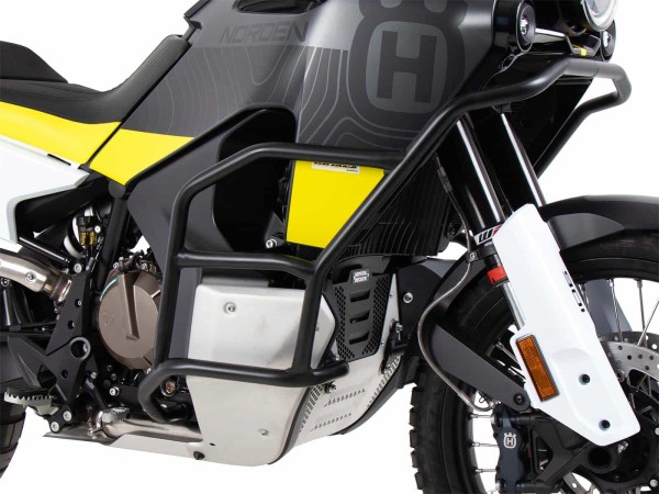Protector de motor negro sólido para Husqvarna Norden 901 (22-) Hepco & Becker