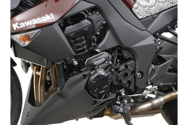 SW-Motech Kit crash pad negro para Kawasaki Z 1000 /R - SW Motech