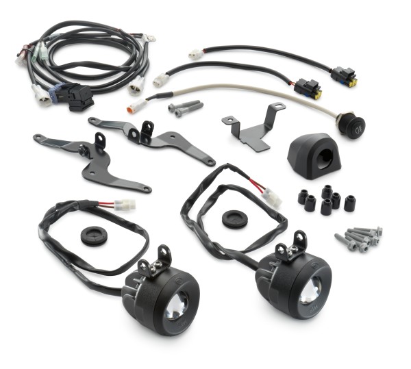 Kit de faro auxiliar KTM para Super Adventure S / R (Bj.17-)