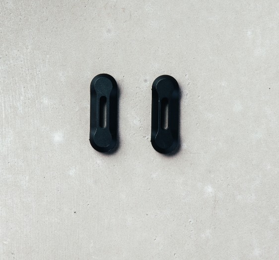 Tapa, Dark Rider, aluminio, negro para Moto Guzzi V9 Bobber/ V9 Roamer