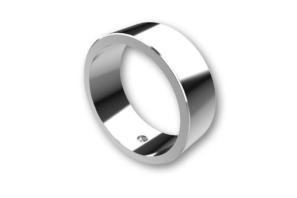 HIGHSIDER pro anillo de color plata Para contrapesos de manillar