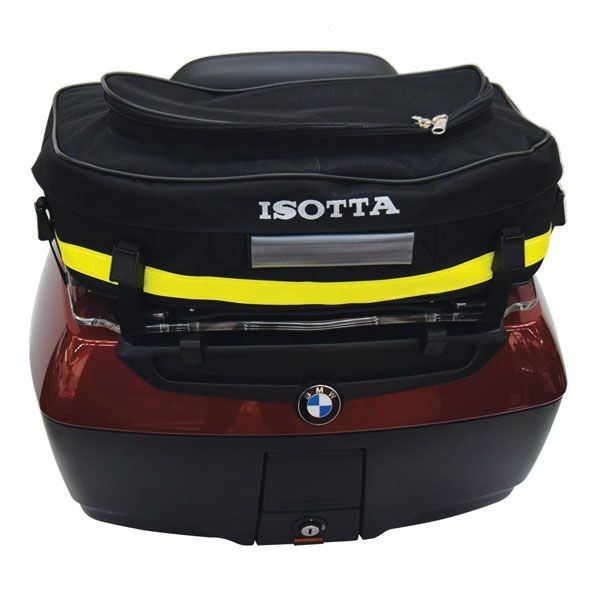 Bolsa trasera para portaequipajes para top case BMW K 1600 GTL (10-), nylon Cordura, negro