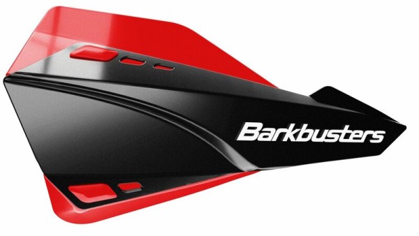 Juego guardamanos Barkbusters Sabre montaje universal negro/rojo