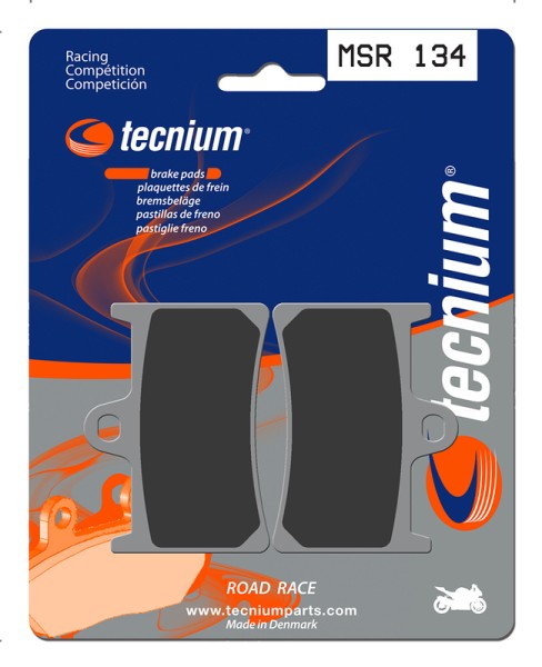Pastillas de freno de metal sinterizado Tecnium Professional Racing - MSR134