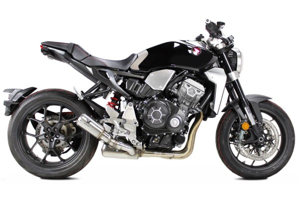 IXRACE MK2 silenciador trasero Honda CB 1000 R, acero inoxidable plata, homologado E, Euro4+5
