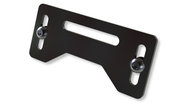 HIGHSIDER pro placa de matrícula iluminación negro (1ud.)