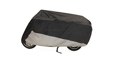 Garaje plegable gris exterior con top case para Honda GL 1800 Gold Wind (20-) Original
