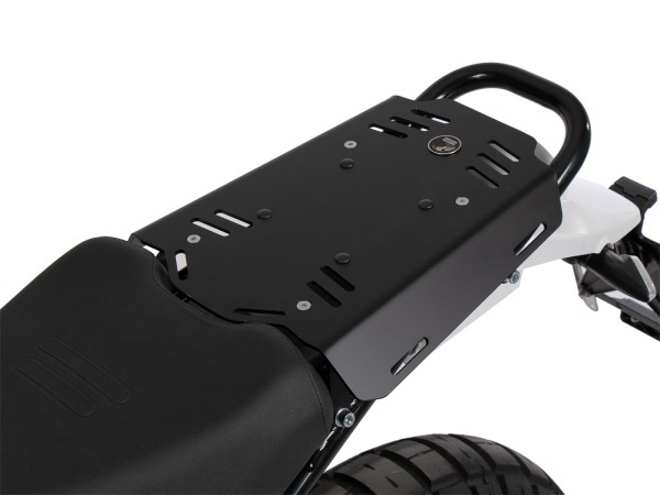 Portaequipajes deportivo fijo negro para Ducati DesertX (22-) Hepco & Becker