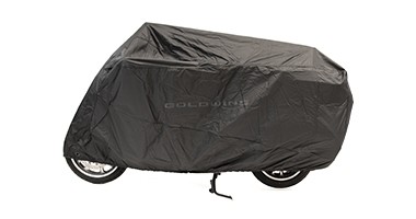 Garaje plegable negro exterior con top case para Honda GL 1800 Gold Wind (20-) Original