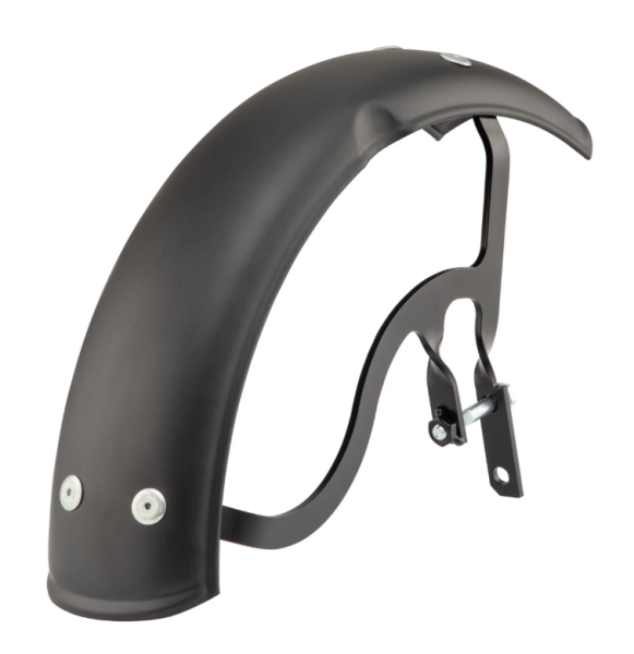 Guardabarros Garelli para Vespa PX 80-200ccm, metal, negro mate
