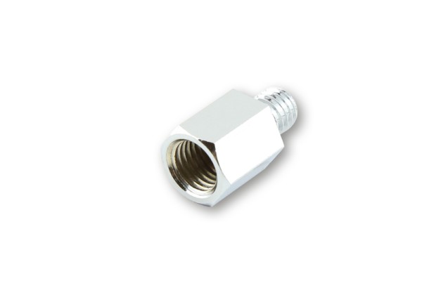 HIGHSIDER adaptador espejo smart cromado agujero M10 derecho a tornillo M8 derecho