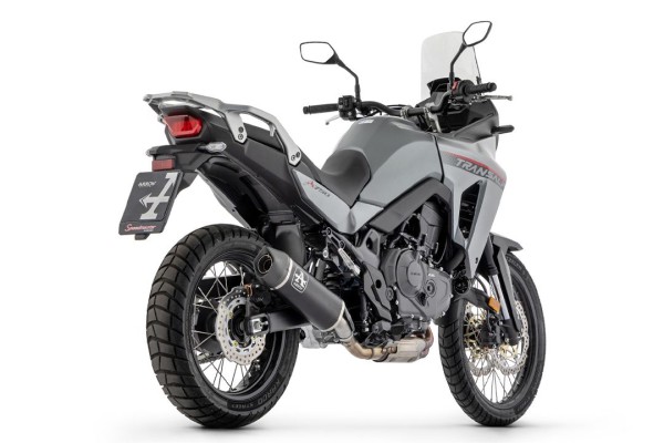 ARROW escape INDY RACE OSCURO aluminio para Honda XL 750 Transalp modelo año 2023-