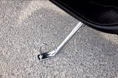 Caballete lateral cromado para Suzuki Burgman AN650 BJ. 2013-2017