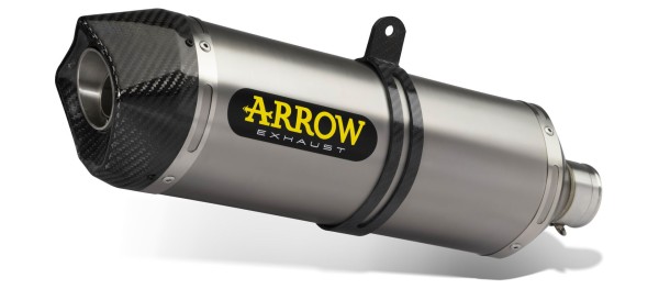 ARROW Escape RACE TECH Aluminio Oscuro para KTM 790 Duke (25-)