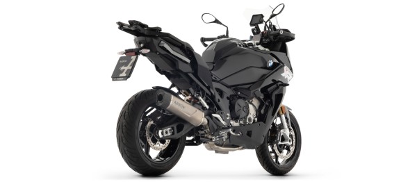 Escape ARROW DARK INDY RACE EVO con embellecedor de carbono para BMW S1000 XR (25-)