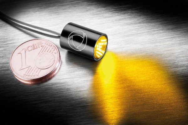 Indicador Kellermann, Atto Integral, aluminio, LED, V/H, L/R 12 V, negro brillante