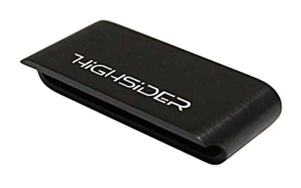 HIGHSIDER pro Stripe carcasa aluminio negro Para piloto trasero o intermitente LED (1ud.)