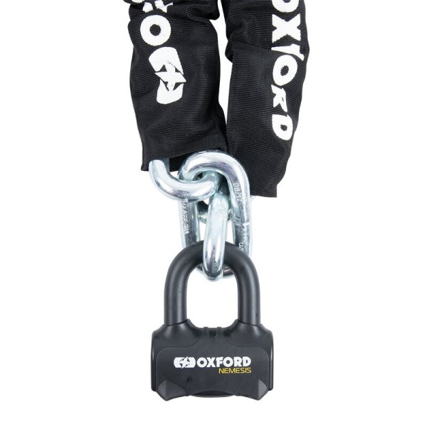 Candado de cadena Oxford Nemesis 16 mm x 1,5 m