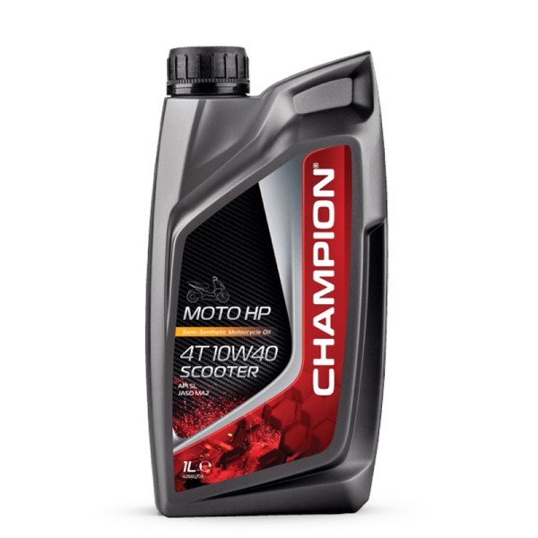 CHAMPION® Moto HP 4T 10W-40 Aceite para motor de scooter - 1 litro