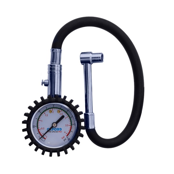 Oxford Pro Manómetro analógico de presión de neumáticos - 0-60psi