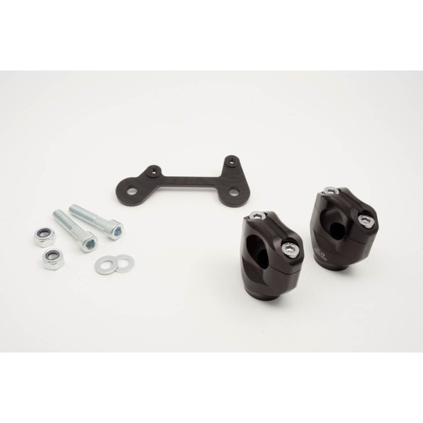 LSL Klemmbock-Kit 28,6 mm, für Yamaha XSR900, 2016-2021, schwarz
