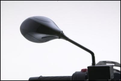 Espejo, negro para Suzuki GSR600 BJ. 2006-2011/ Burgman AN400 BJ. 2007-2016/ Burgman AN400 BJ. 200