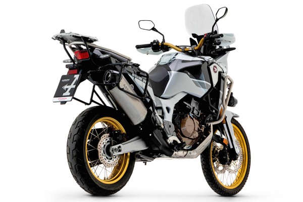 ARROW Auspuff SONORA für Honda Africa Twin Adventure Sports Modelljahr 2018-2019, Titan und Carbon-E