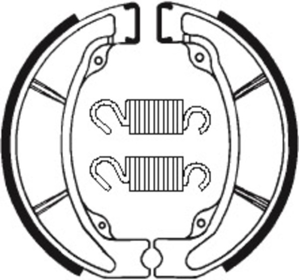 Zapatas de freno orgánicas Tecnium Off-Road - BA047
