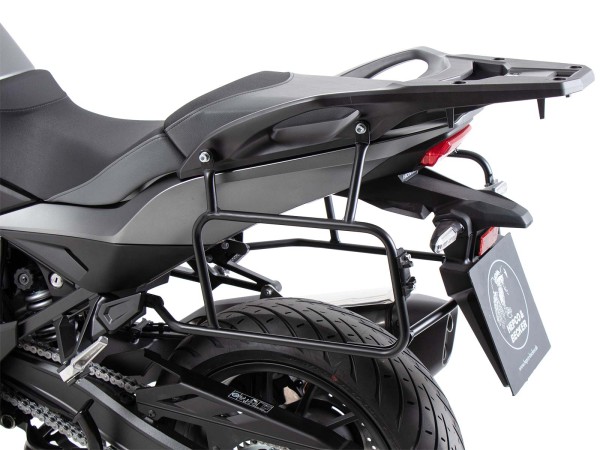 Portamaletas lateral fijo negropara Honda NT 1100 (22-24) Hepco & Becker